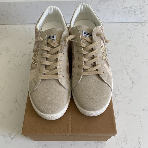 NWT Vintage Havana Bianca Light Camo Women’s Sneakers Size 10 - Picture 6 of 16